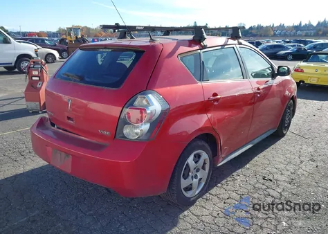 2010 Pontiac Vibe from USA, damaged, VIN 5Y2SP6E81AZ417775